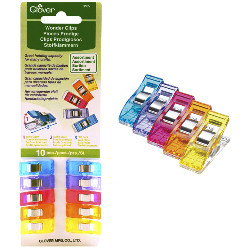 Wonder Clips Assorted 10pk
