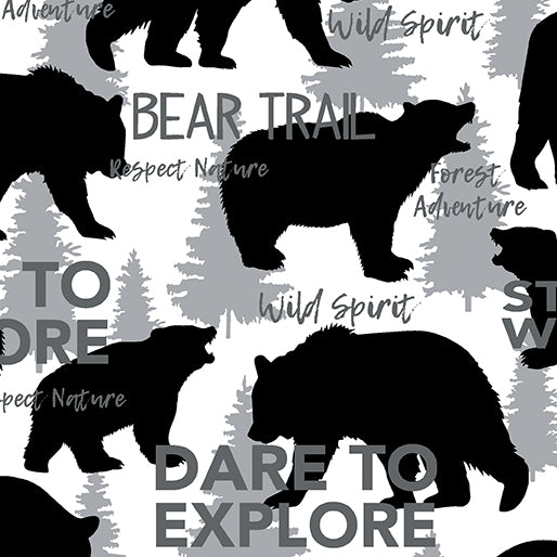 Great Outdoors Bear Country White