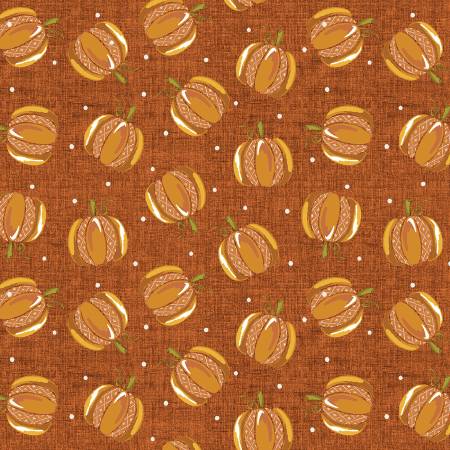 Hello Fall Orange Pumpkins