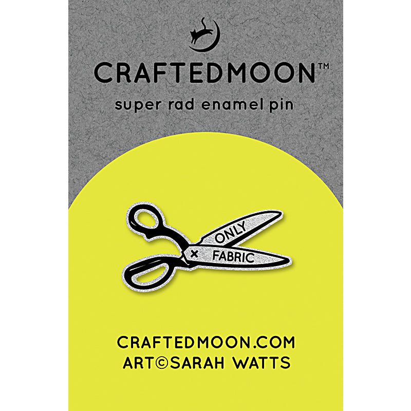 Enamel Pins Fabric Scissors
