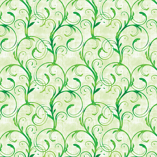Ocean Swirl Light Lime