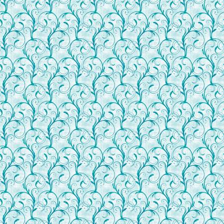 Light Teal Ocean Swirl BEN122724