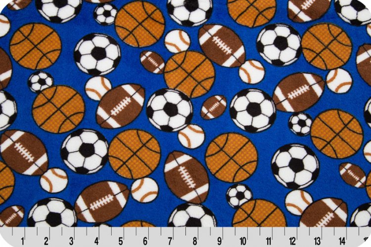 All Stars 60" Cuddle Blue