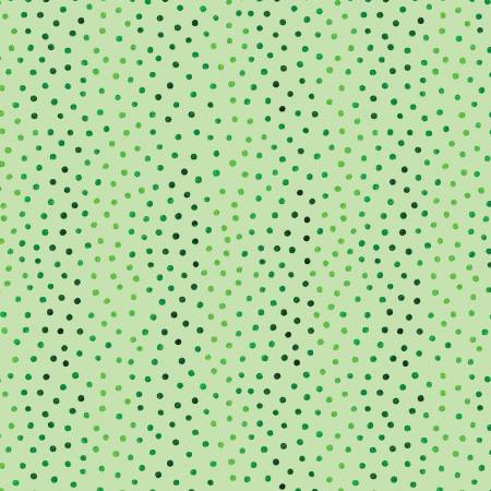 Shamrocks/Shenanigans Lucky Dots Green