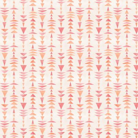 Paisley Place Cream Stacked Triangle