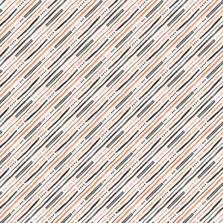 Paisley Place Cream/Multi Diagonal Stripe