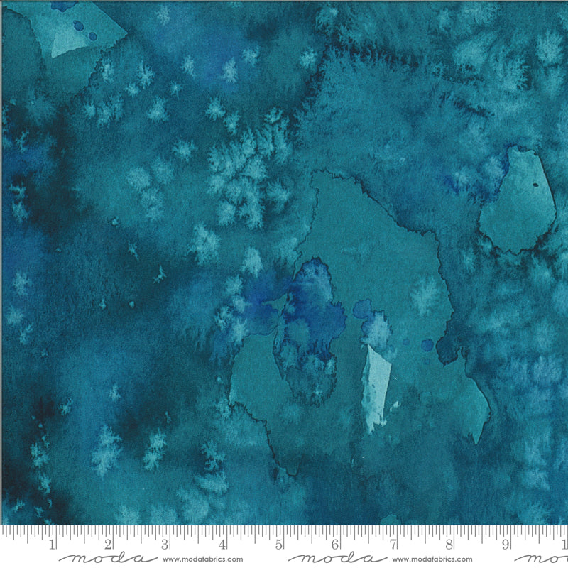 Moody Bloom Teal Tonal