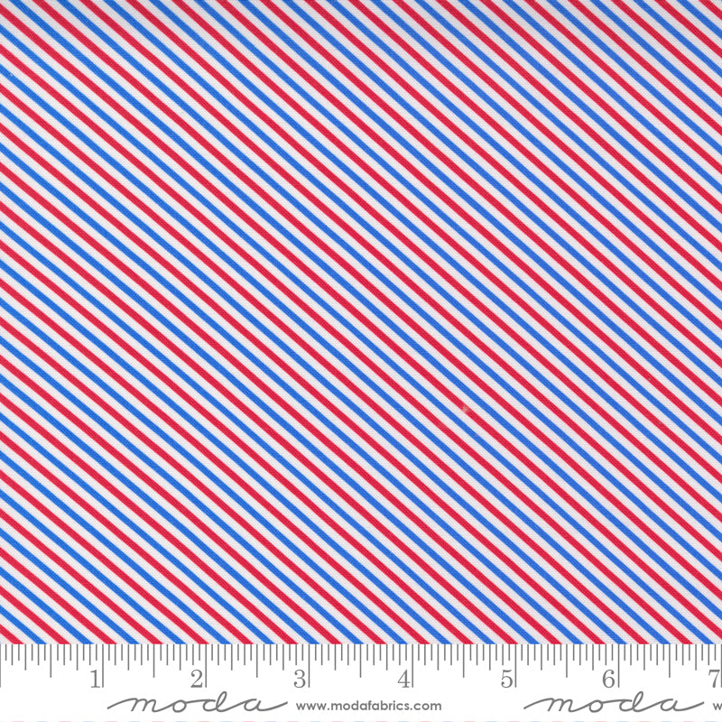 Holiday Americana Patriotic Stripe