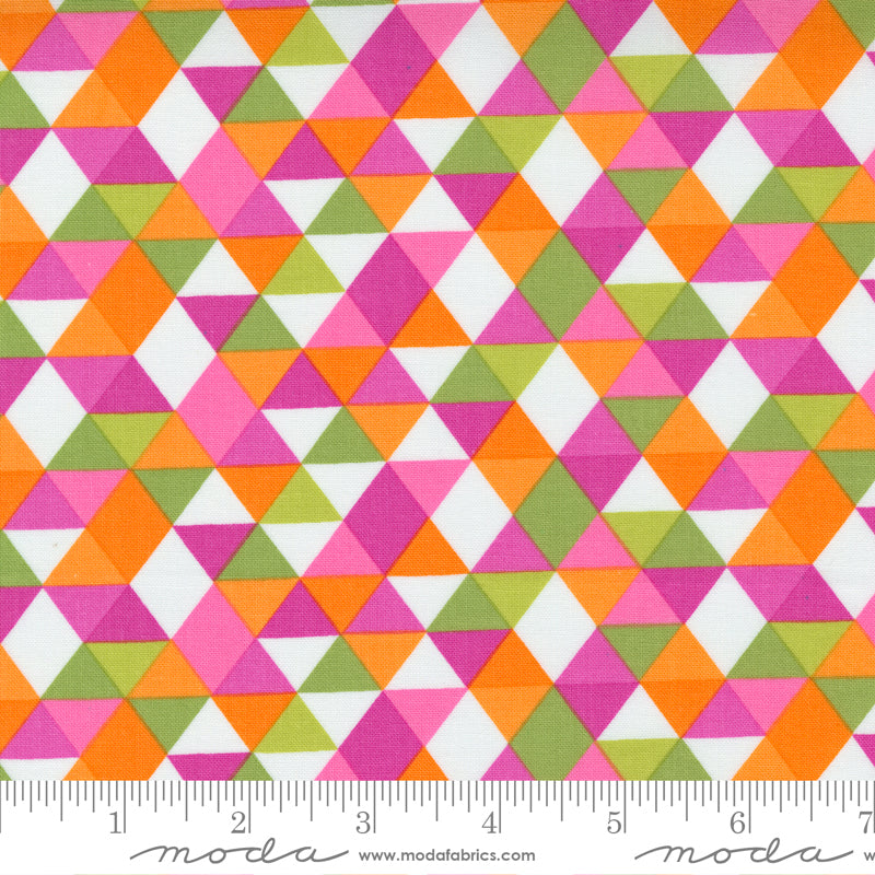 Petal Power Popping Pink Triangles