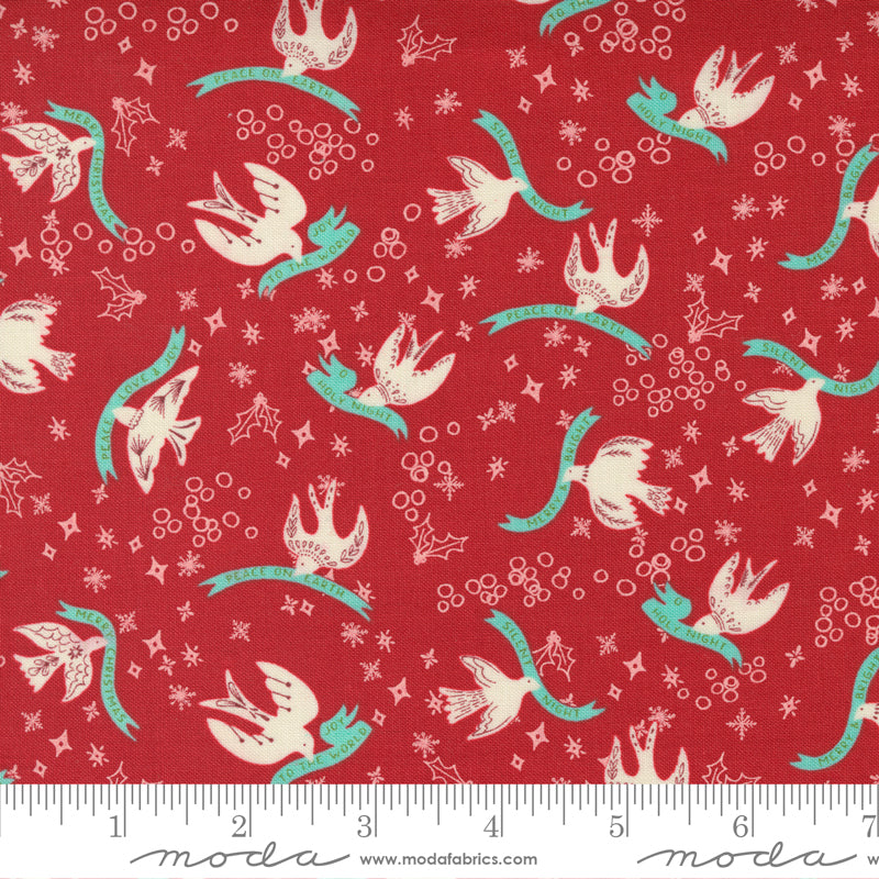 Cheer & Merriment Cranberry Doves