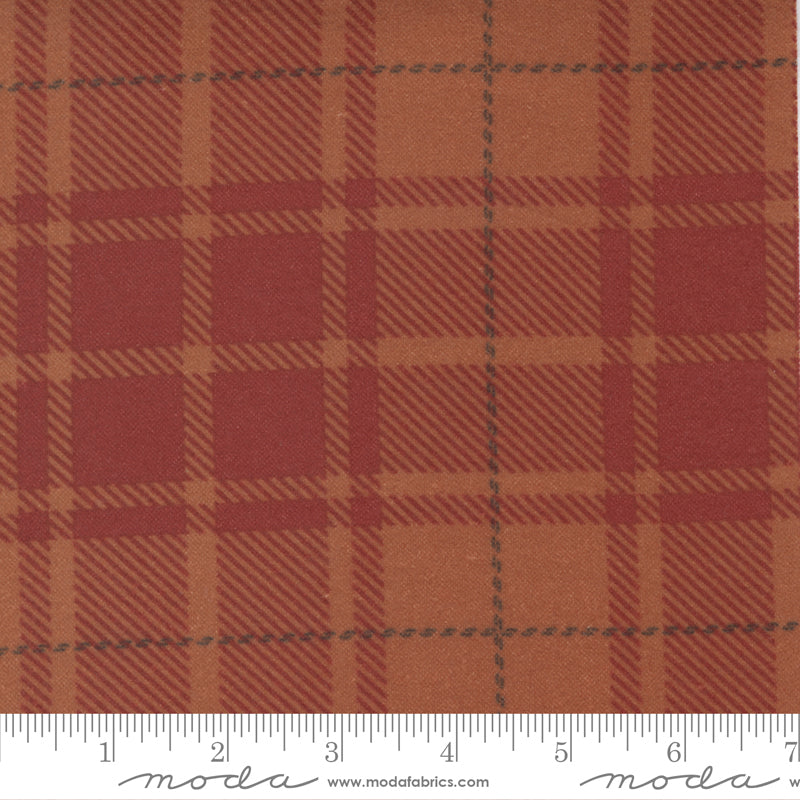 Autumn Gatherings Flannel Pumpkin Lg Plaid