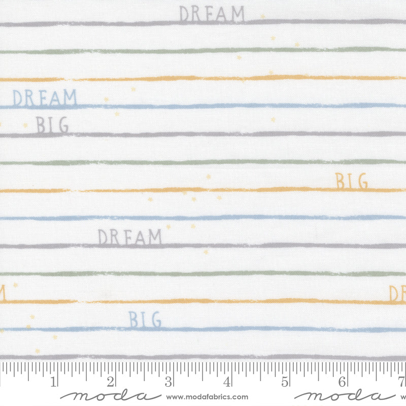 D Is For Dream White Stripe