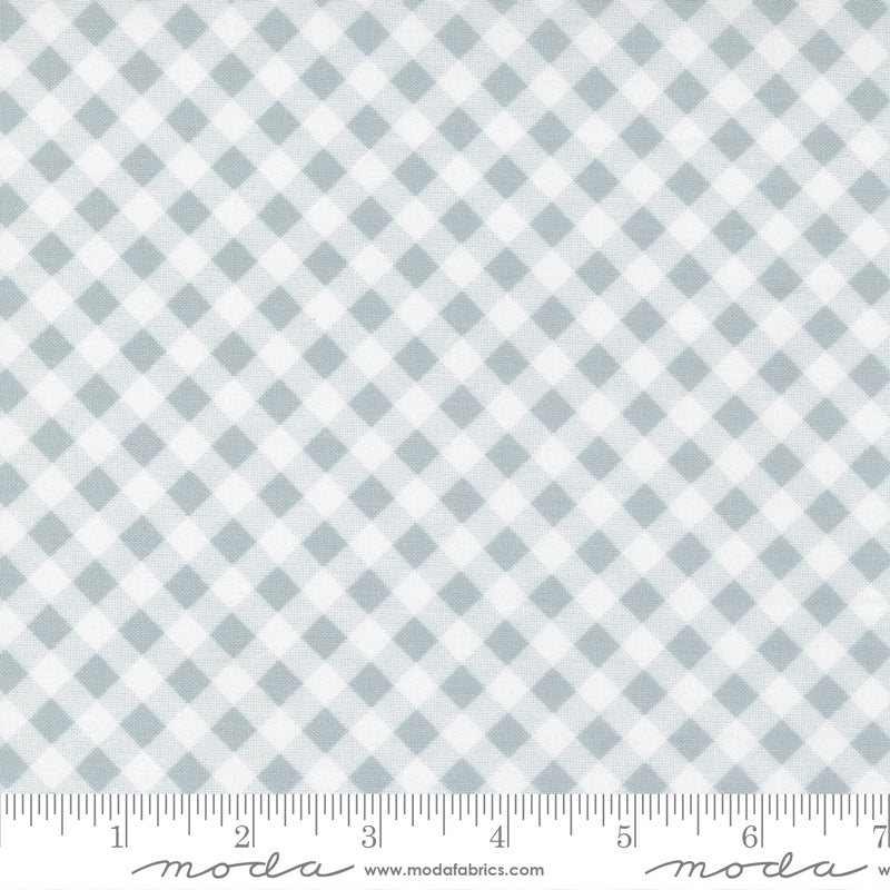 Country Rose Smokey Blue Check
