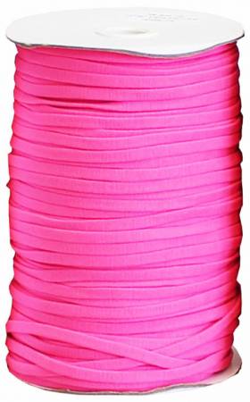 Soft Stretch Elastic 1/4in Pink