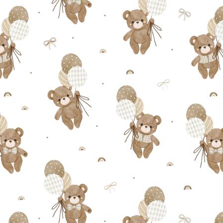 Teddy Bear's Adventures Flannel