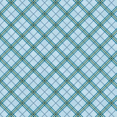 Reeled In Light Blue Plaid