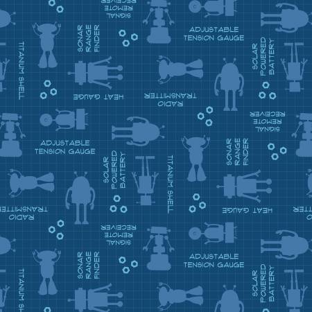 Alpha-bots Navy Robot Wordss