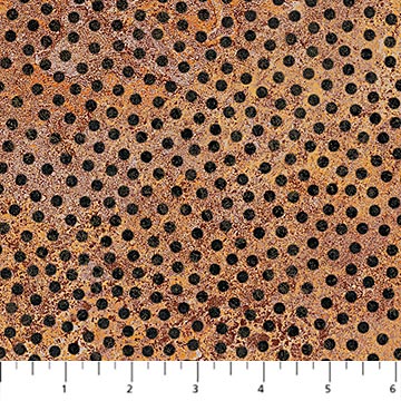 Dotty Rust/Black