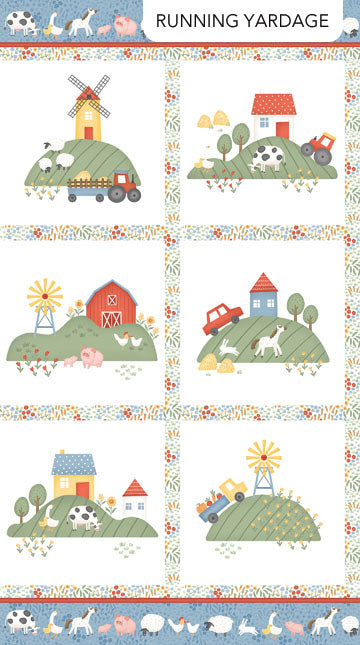 Quack Quack Moo Blocks White Multi