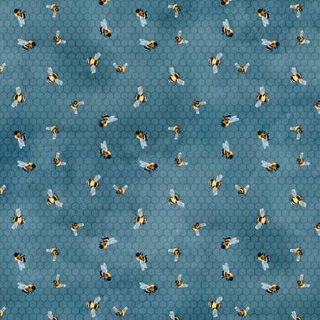 Sunkissed Blue Bees