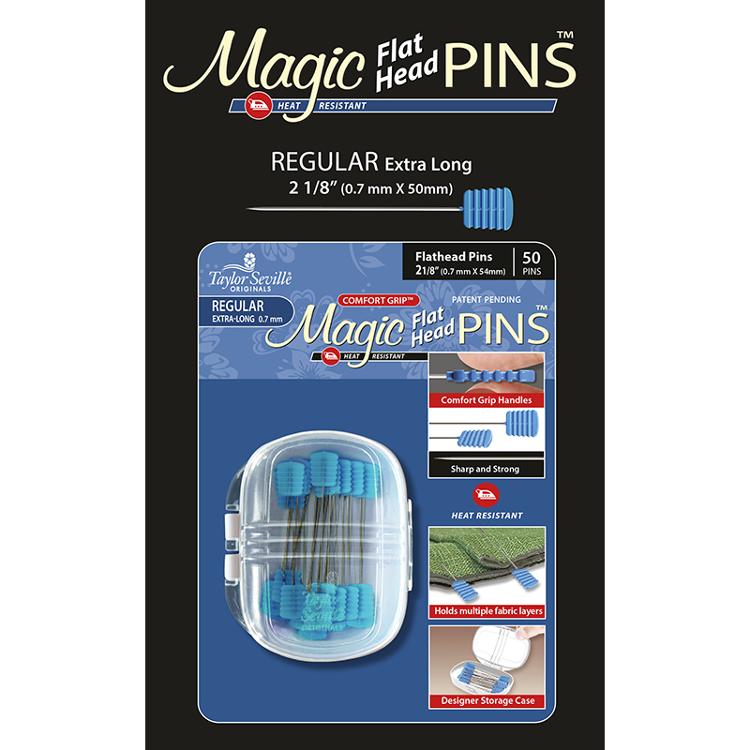 Magic Pins Flat Head Reg 50ct 219904 Taylor Seville#1