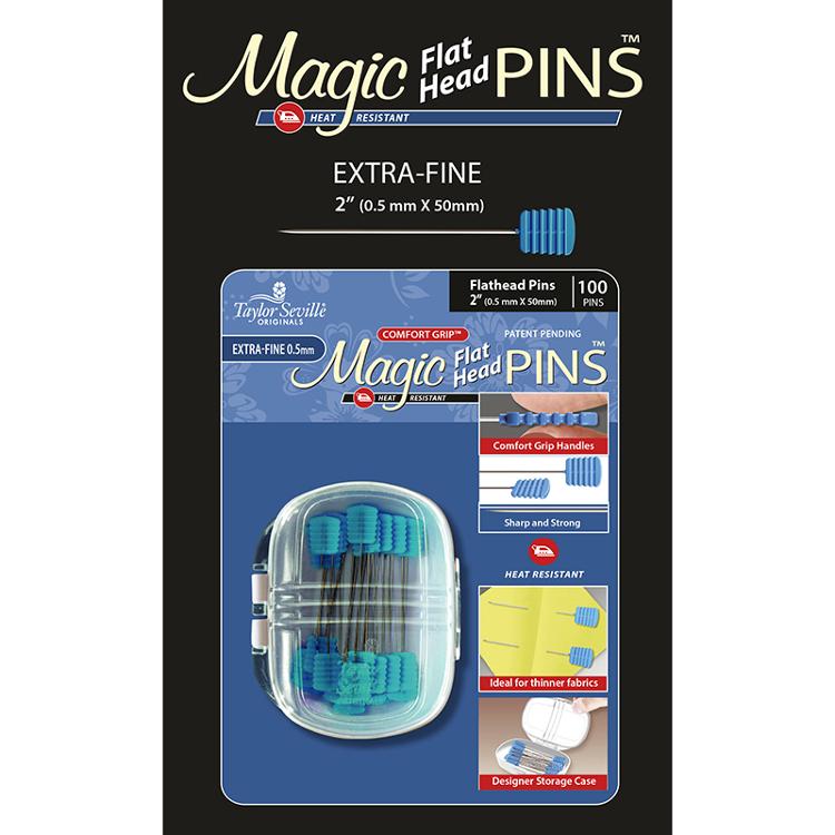 Magic Pins Flat Head Xfin 100ct 219959 Taylor Seville#1