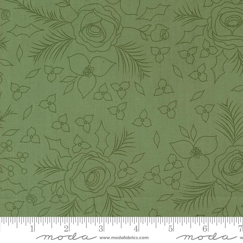 Starberry Sketch Green 29181 13