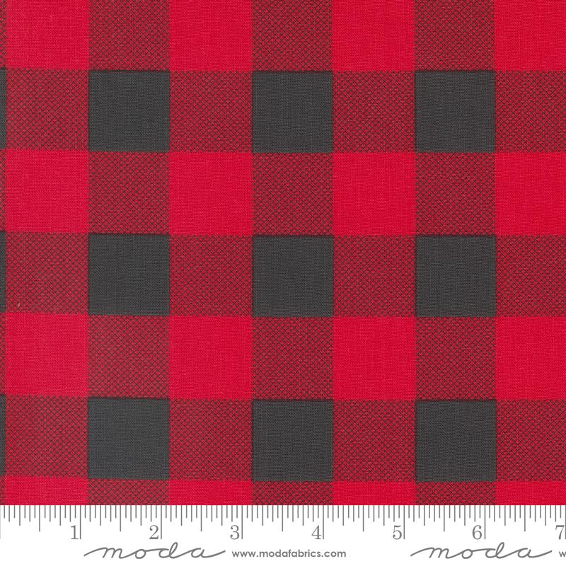 Starberry Check Red Charcoal 29185 22