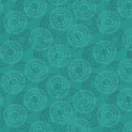 Teal Circle Burst