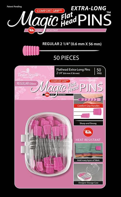 Magic Pin Flat Head Xlong 50ct 220290 Taylor Seville#1