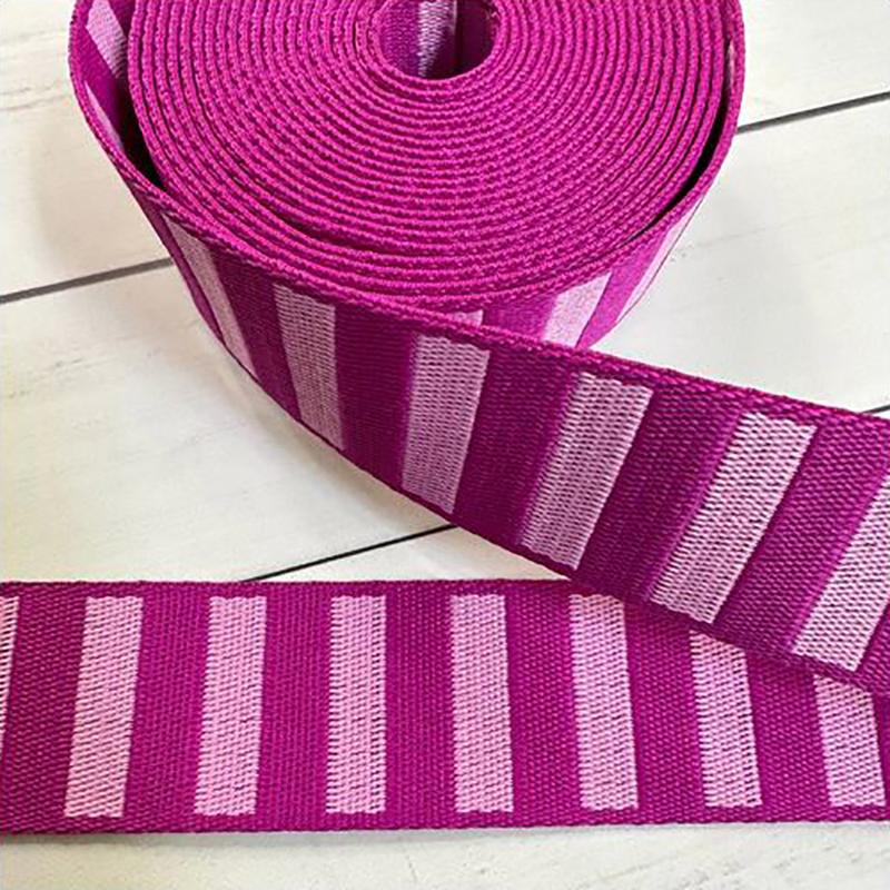 Bold Stripe Web Berry/Peony SSCWEB 01 Stitch Supply#25