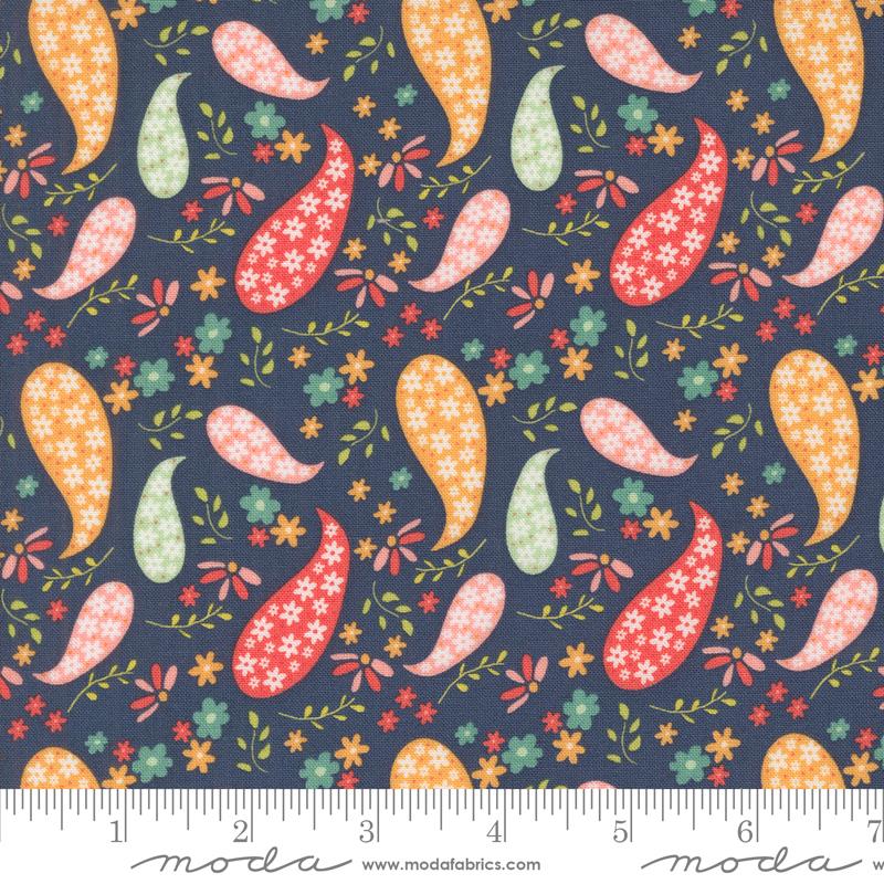 Raspberry Summer Paisley Blueberry 37691 20