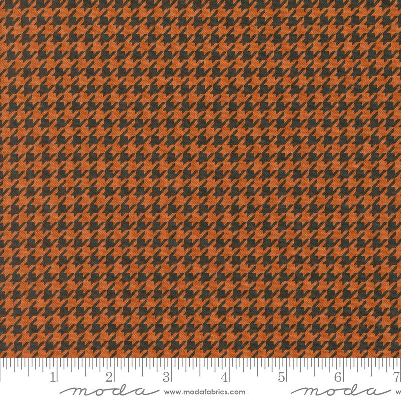 Home Sweet Haunt Rust Herringbone 20918 13