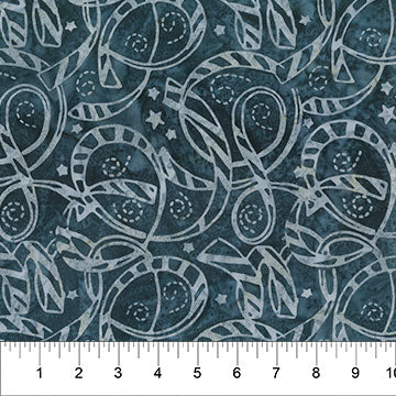 Vintage Spirit RIBBONS Denim Batik