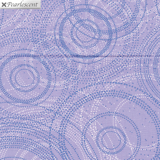 Beaded Circle Light Purple