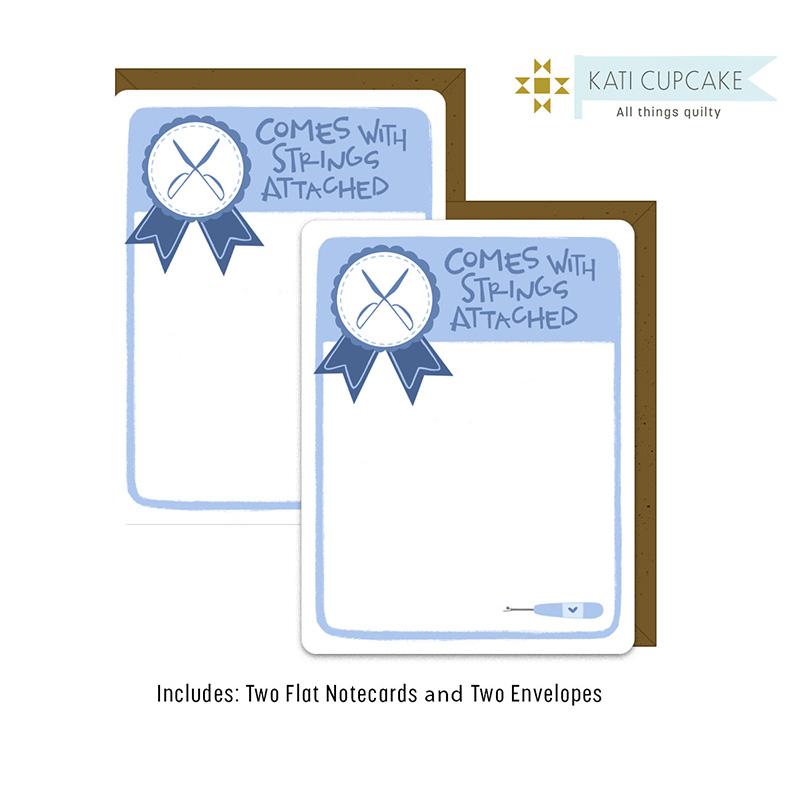 Notecard Comes w/Strings Attach KC276 Kati Cupcake#1