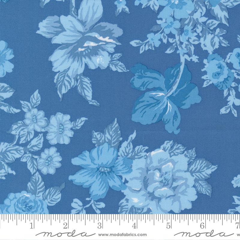 Blueprint Blue Lg Floral55330 15