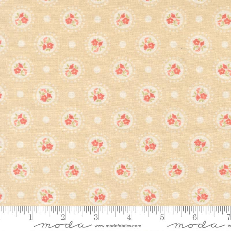 Sunbonnet Dots Almond 31762 12