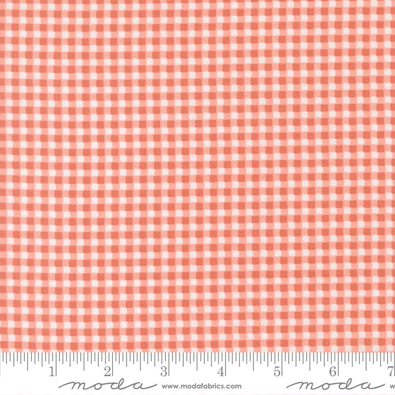 Sunbonnet Check Coral 31769 32