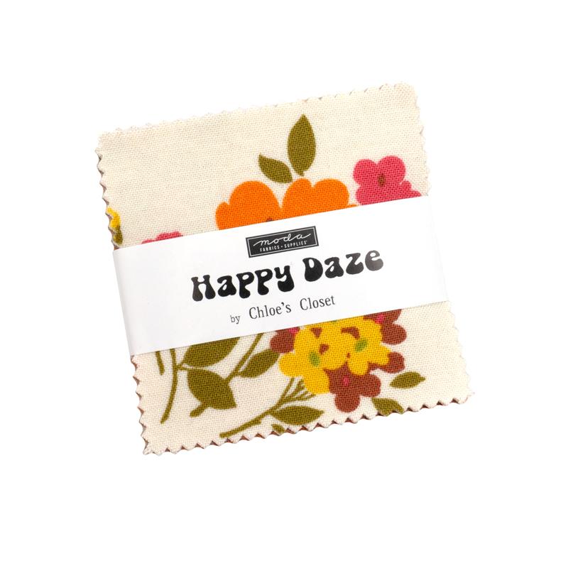 Happy Daze Mini Charm 33840MC Moda Precuts#1