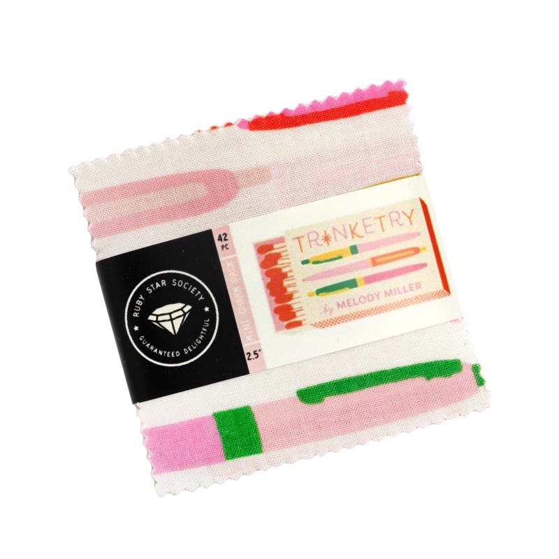 Trinketry Mini Charm RS0109MC Ruby Star Precut#1