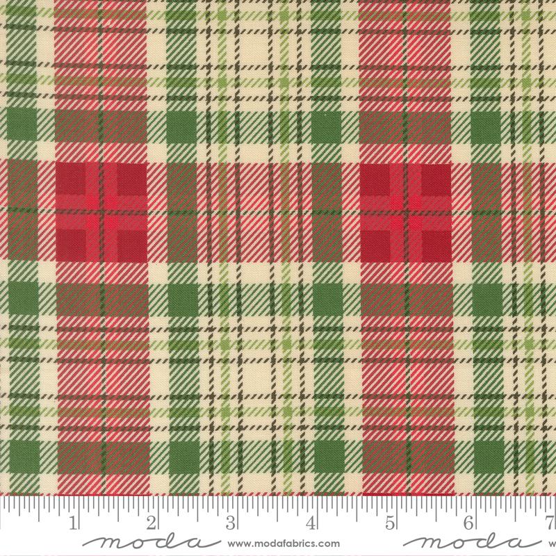 Holiday Cheer Plaid Natural 20977 11
