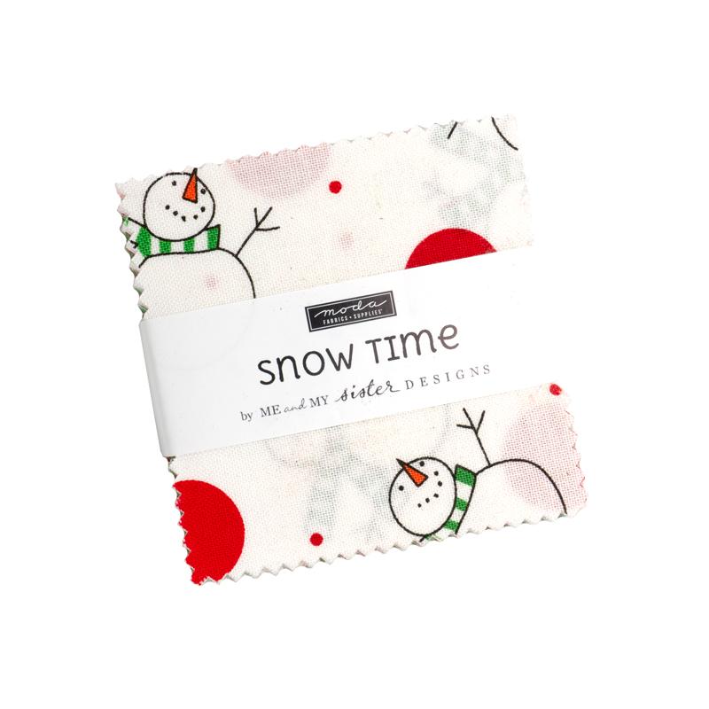 Snow Time Mini Charm 22500MC Moda Precuts#1