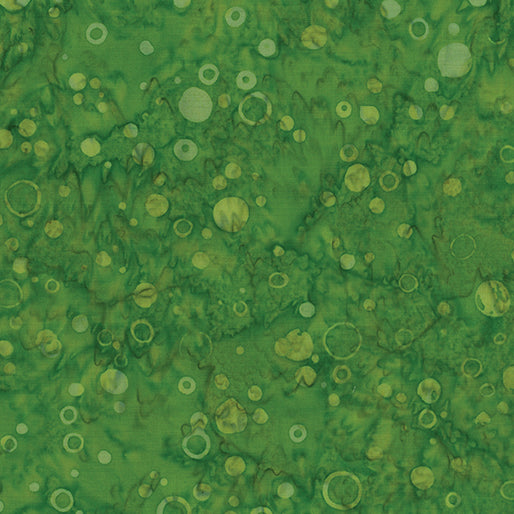 Bubbles Lime Batik