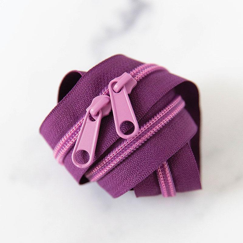 30" Zipper Plum SSCZ29 Stitch Supply#1