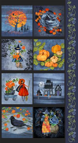 Coven Panel Multi 48807 11 Approx 24" x 42"