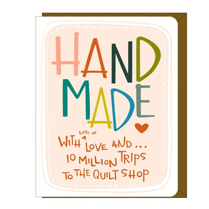 Quilty Card 10 Million Trips KC279 Kati Cupcake#1