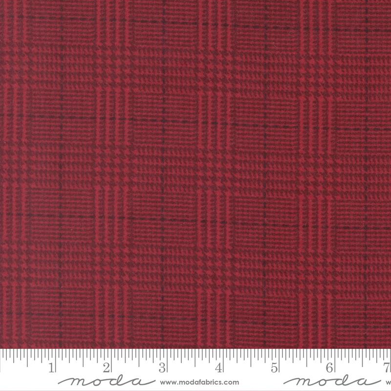 Flannel Gather Basics Brick 49341 20F Moda #1