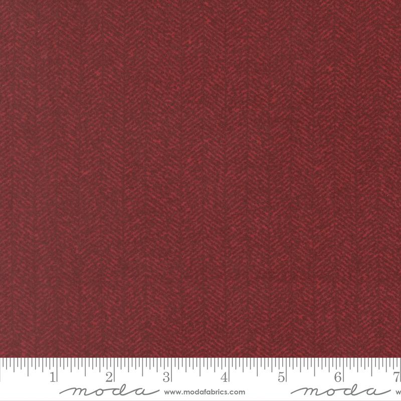 Flannel Gather Basics Brick 49342 20F Moda #1