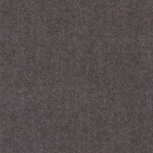 Wool Tweed Flannel Charcoal